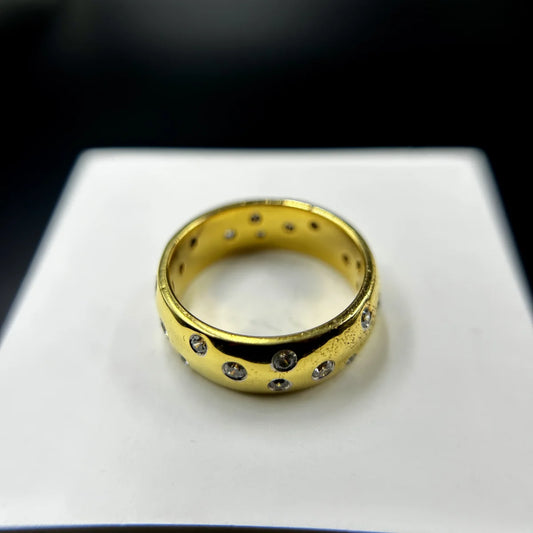 Regal Arc Cluster Ring
