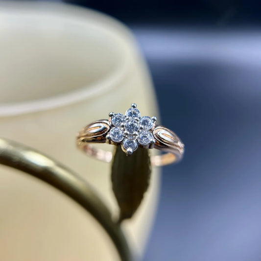 Blossom Solitaire Ring