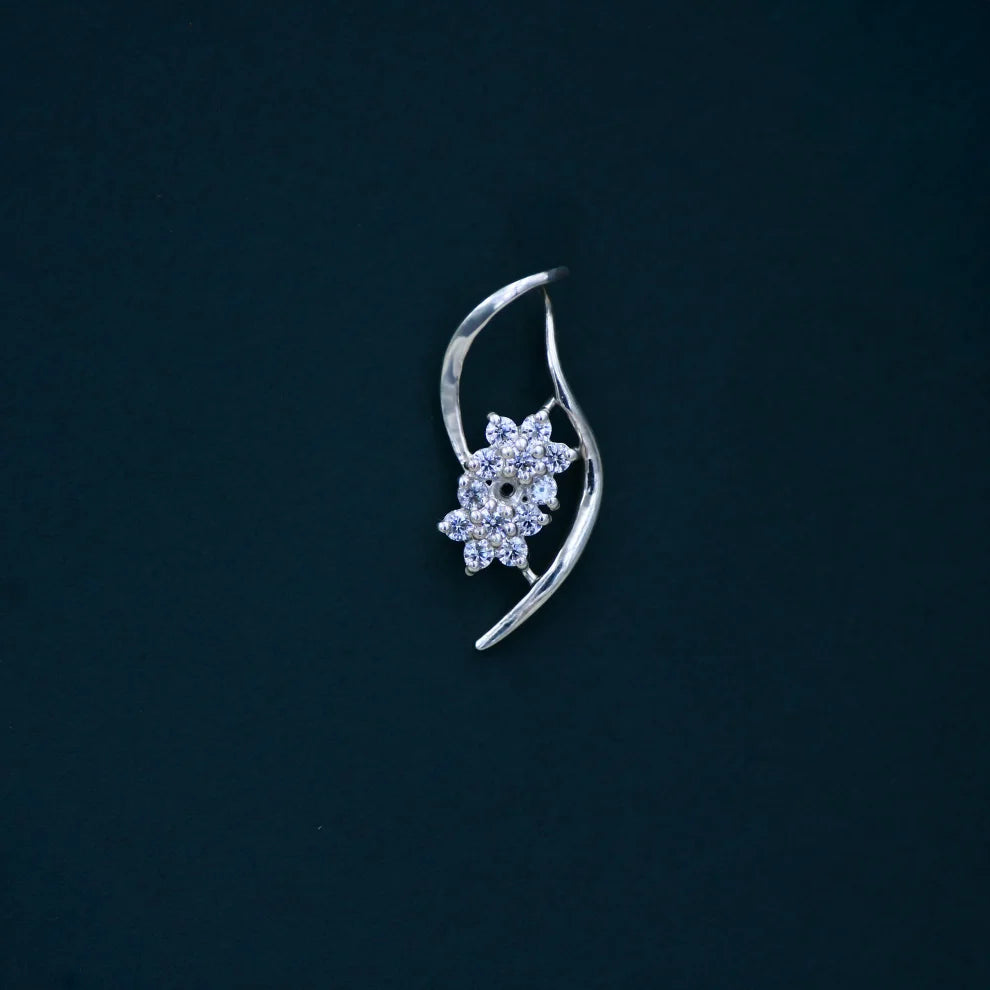 Stellar Bloom Arc Pendant