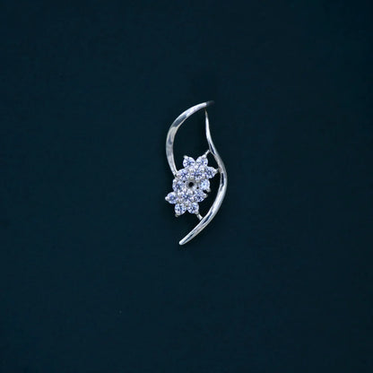 Stellar Bloom Arc Pendant
