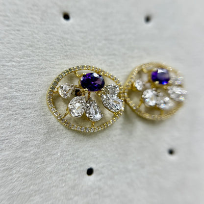 Aurevia Floral Gleam Earrings