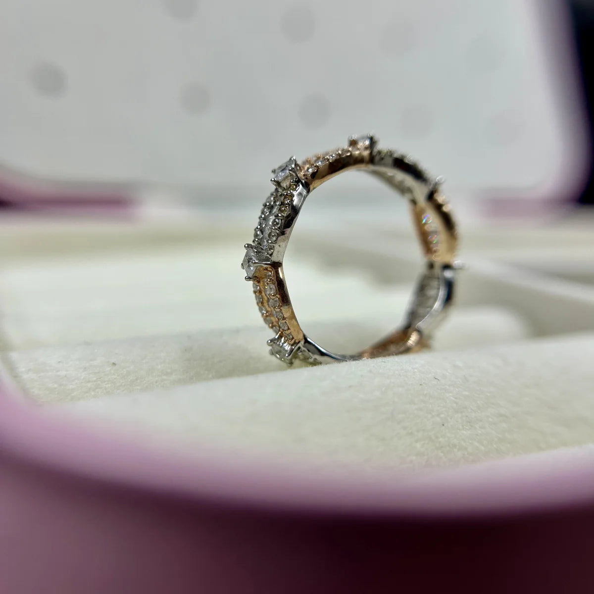 Infinity Baguette Band