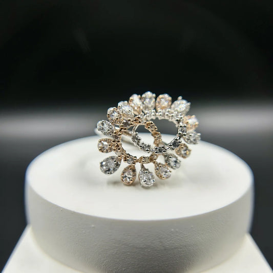Floral Halo Ring