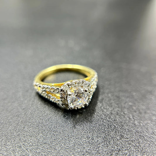 Classic Cushion Halo Ring