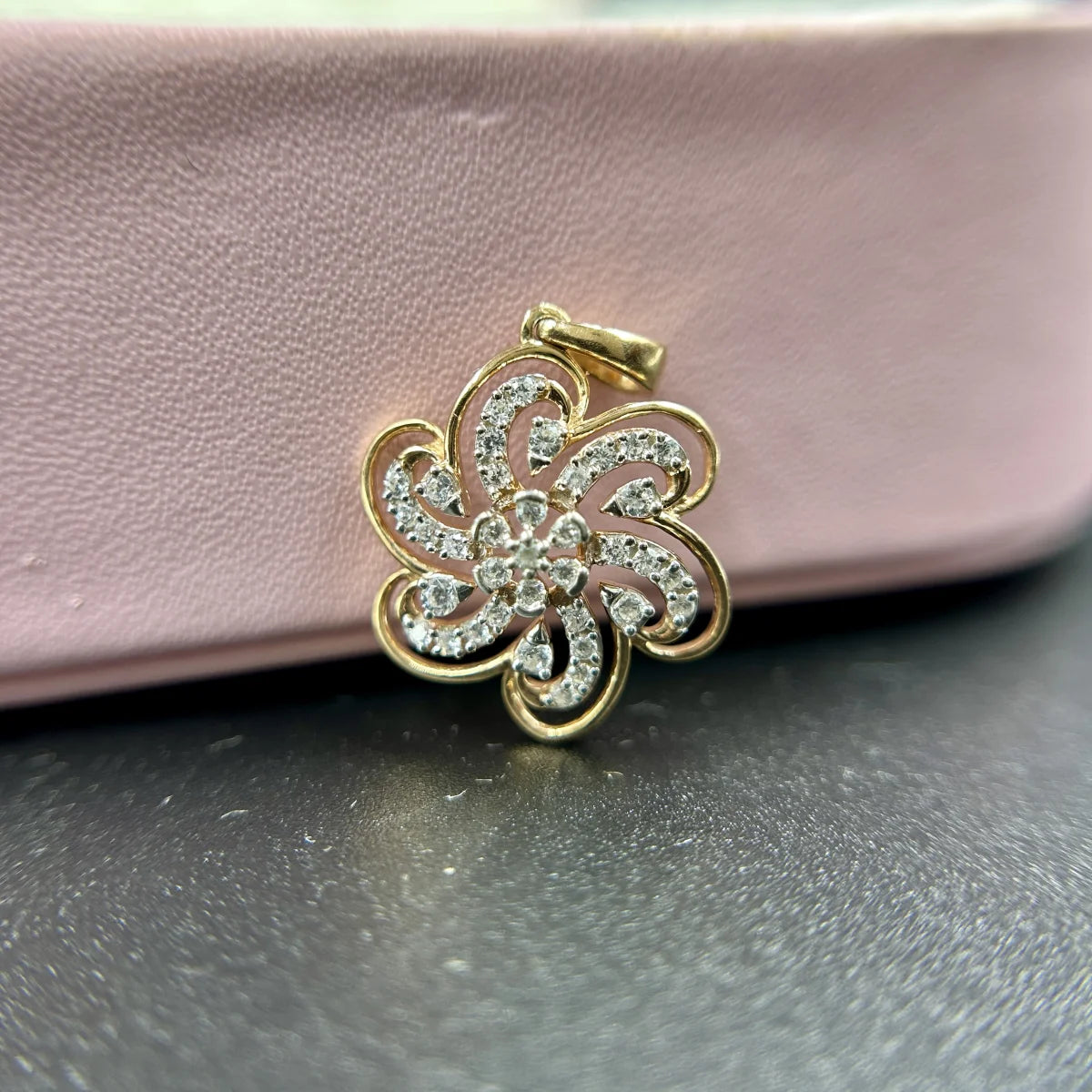 Floral Crest Pendant