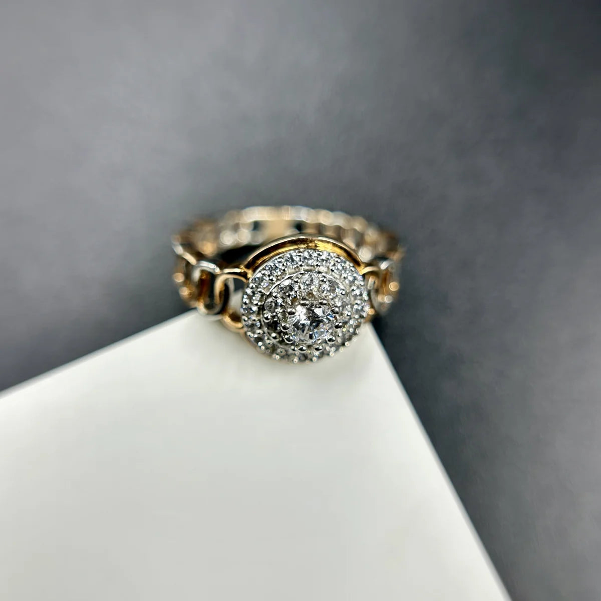 Halo Chain Ring