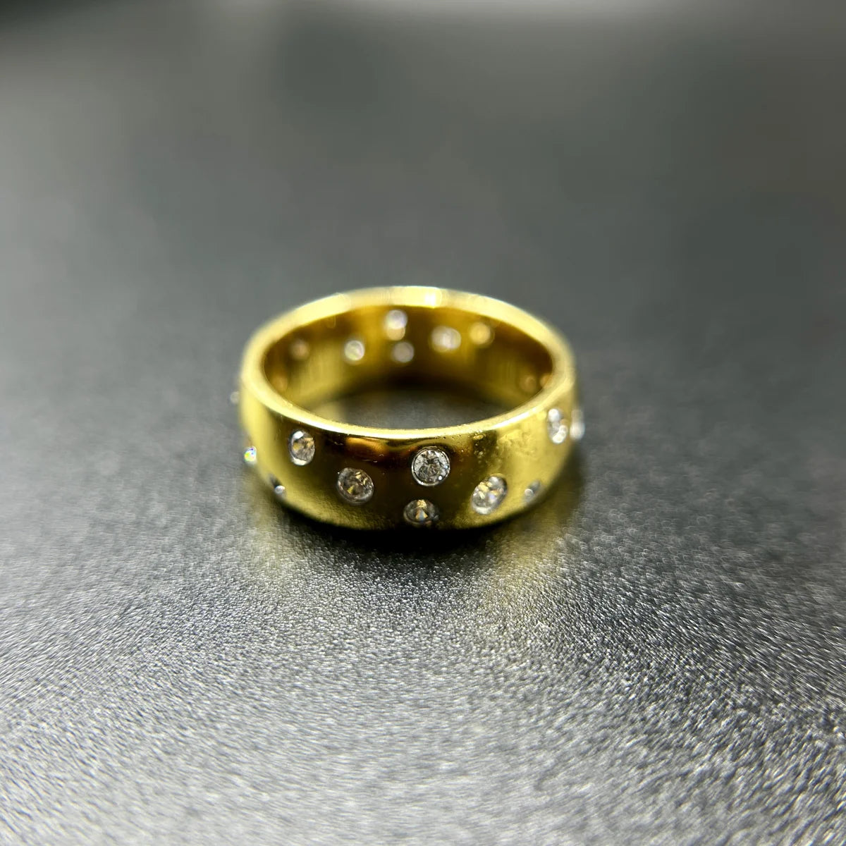 Regal Arc Cluster Ring