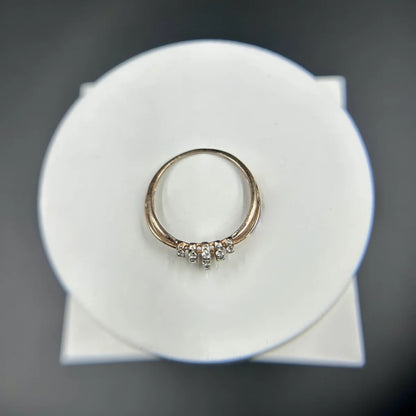 Crystal Wave Ring
