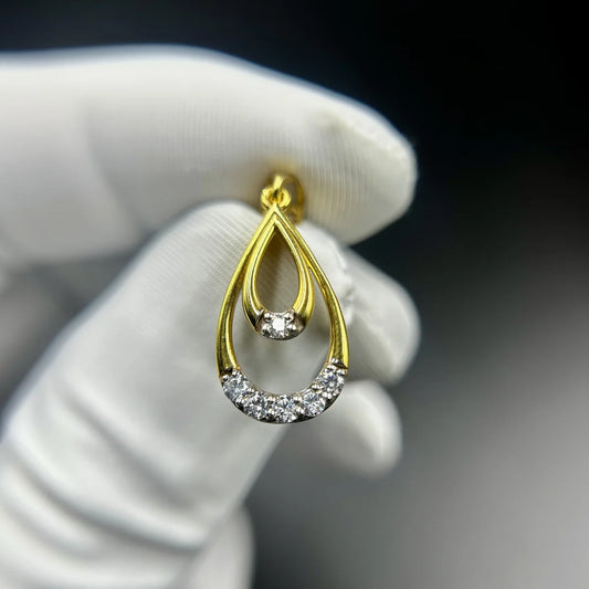 Celestial Teardrop Pendant