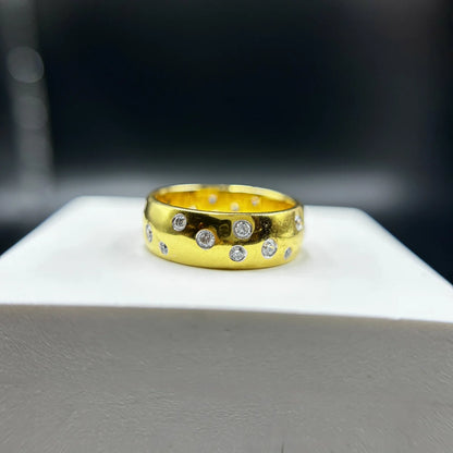 Regal Arc Cluster Ring