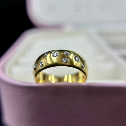 Regal Arc Cluster Ring