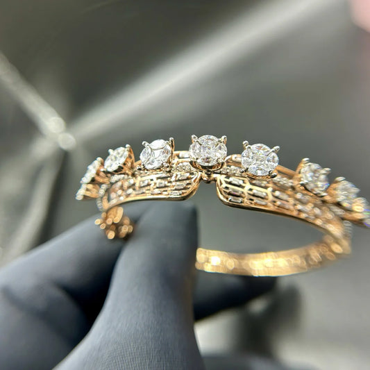 Celestia Crown CZ Bracelet