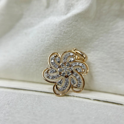 Floral Crest Pendant