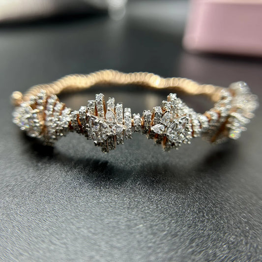 Classic Tennis CZ Silver Bracelet