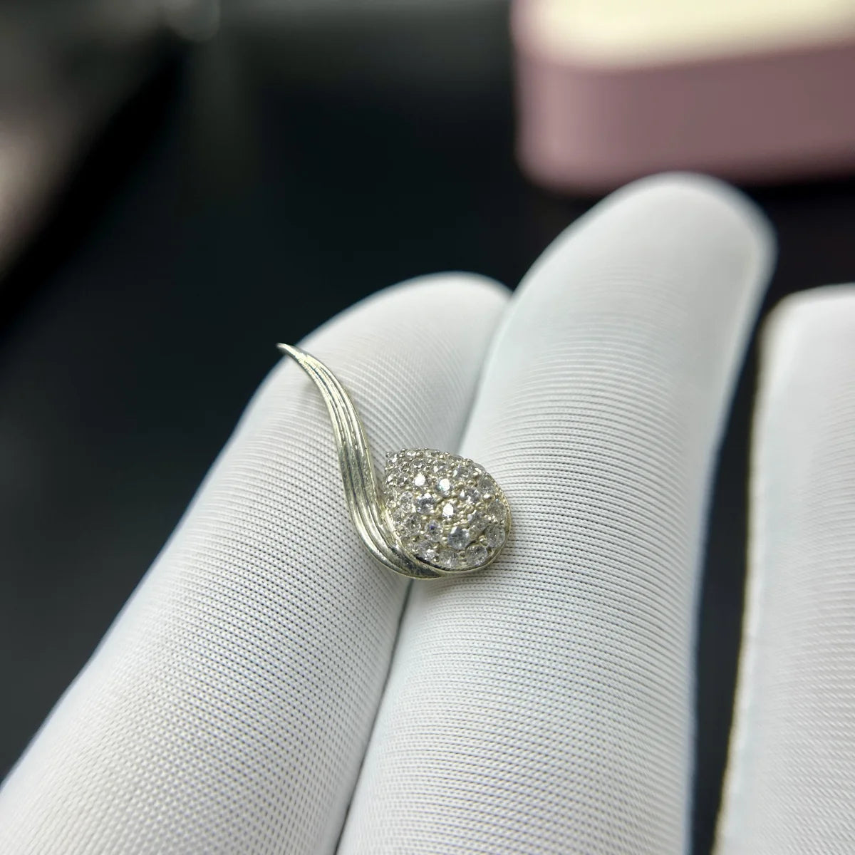 Luna Teardrop Shine Pendant