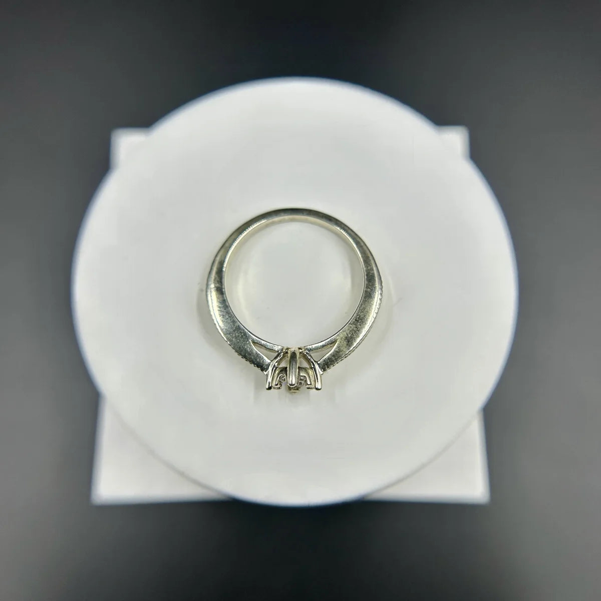 Twisted Solitaire Ring