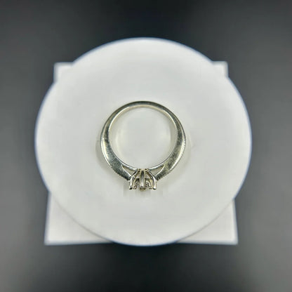 Twisted Solitaire Ring