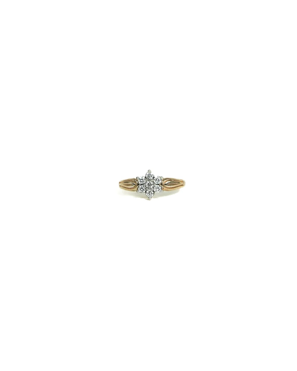 Blossom Solitaire Ring