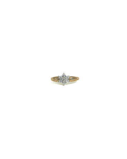 Blossom Solitaire Ring