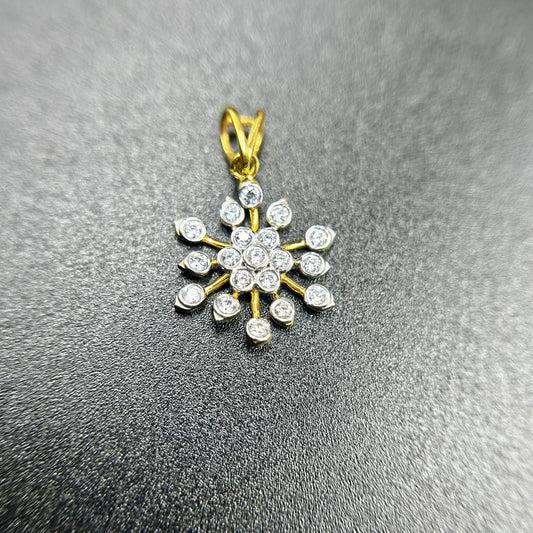 Celestial Bloom Star Pendant