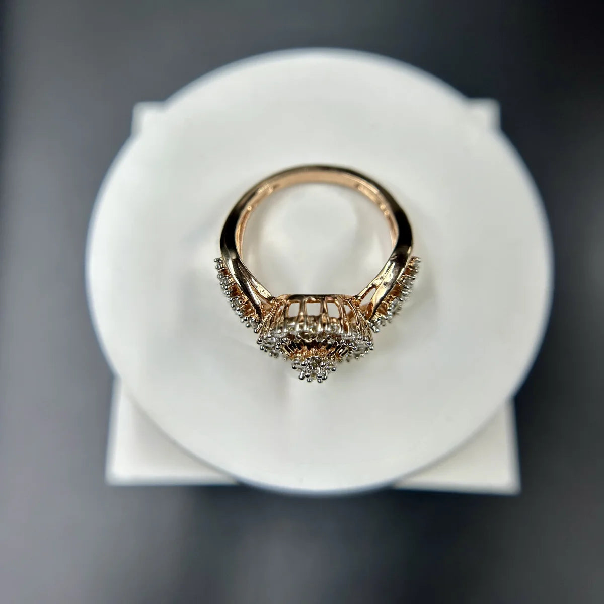 Classic Halo Silver Ring