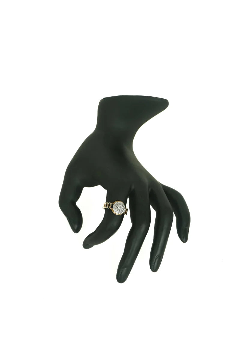 Halo Chain Ring