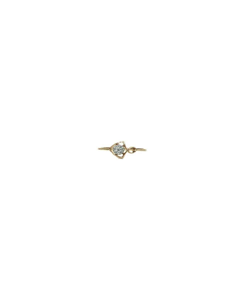 Infinity Teardrop Ring