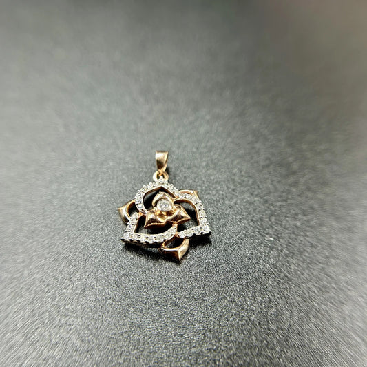 Abstract Triangle Pendant