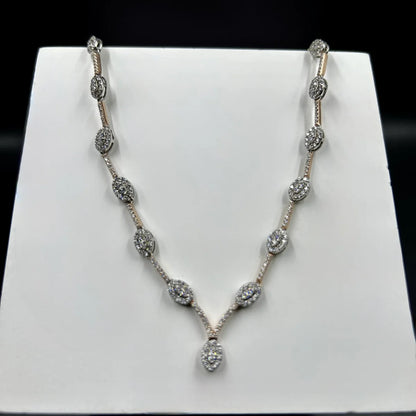 Oval Luxe Solitaire Necklace