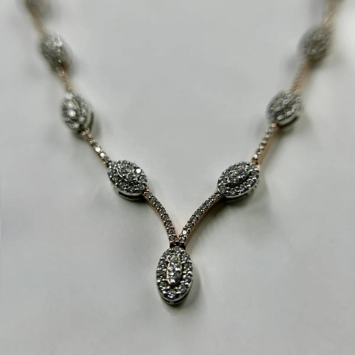 Oval Luxe Solitaire Necklace