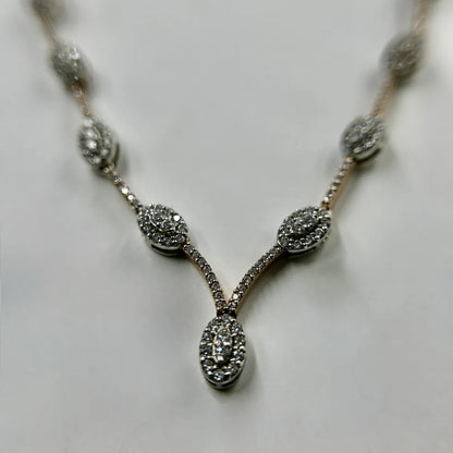Oval Luxe Solitaire Necklace