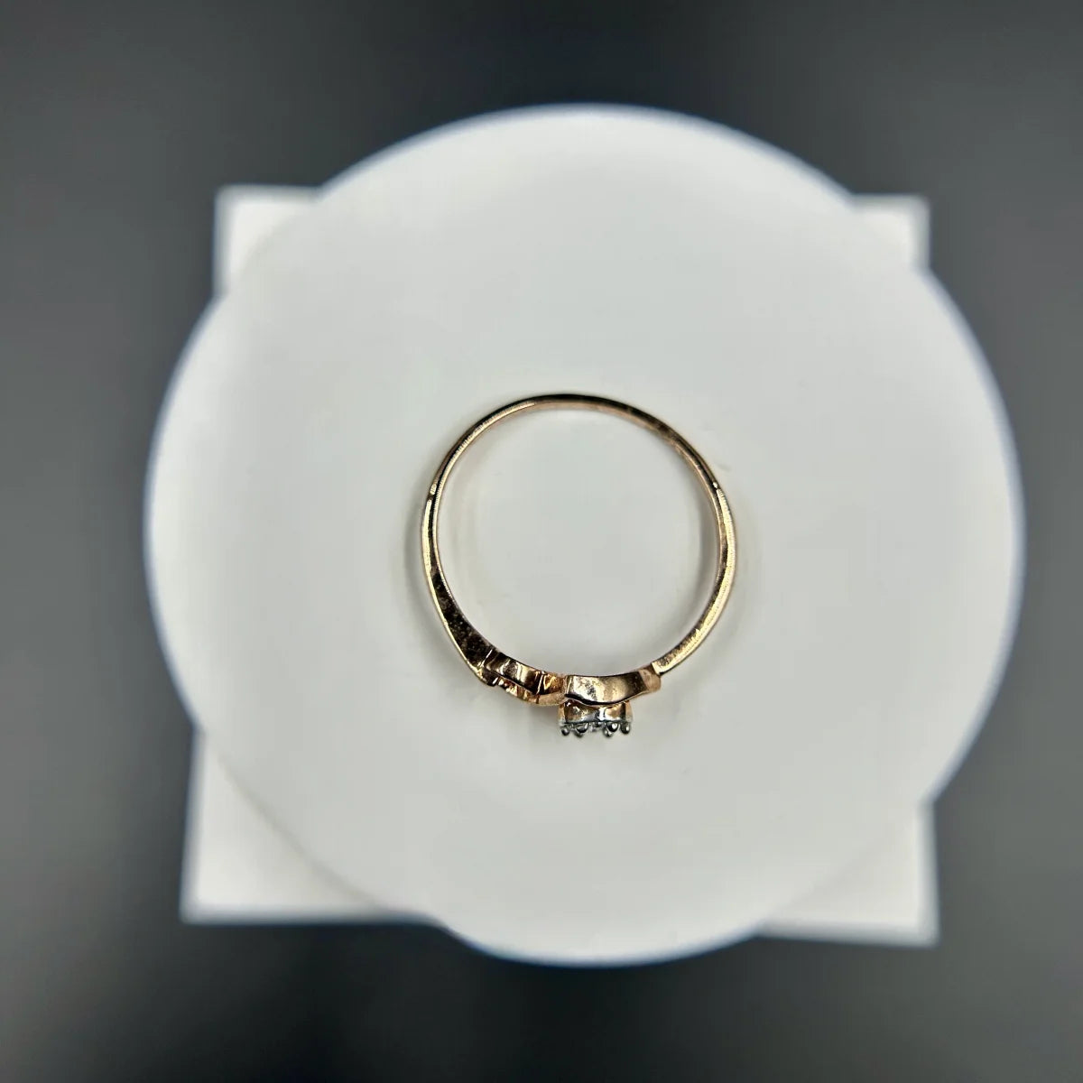 Infinity Teardrop Ring