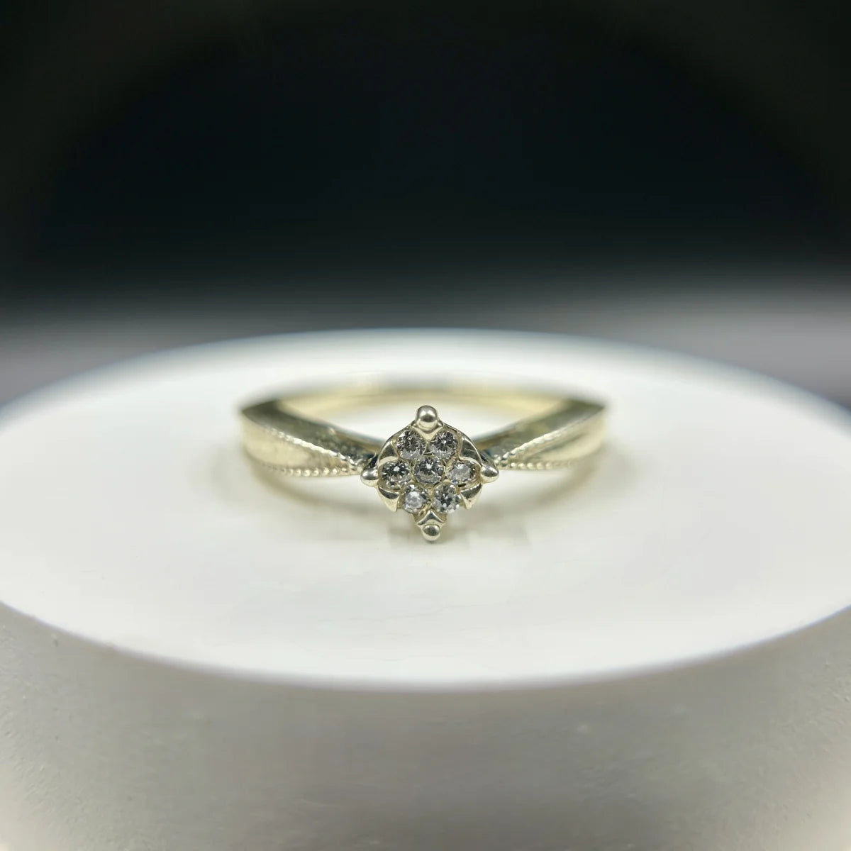 Twisted Solitaire Ring