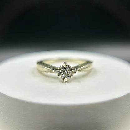 Twisted Solitaire Ring