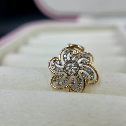 Floral Crest Pendant