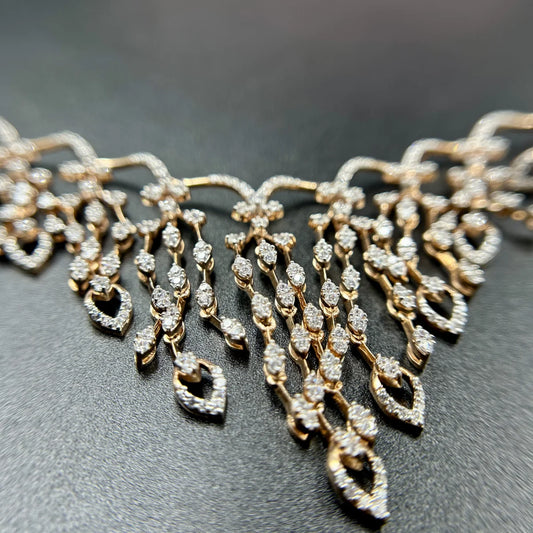 Celestia Cascade CZ Necklace
