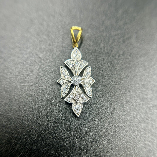 Ornate Floral Elegance Pendant