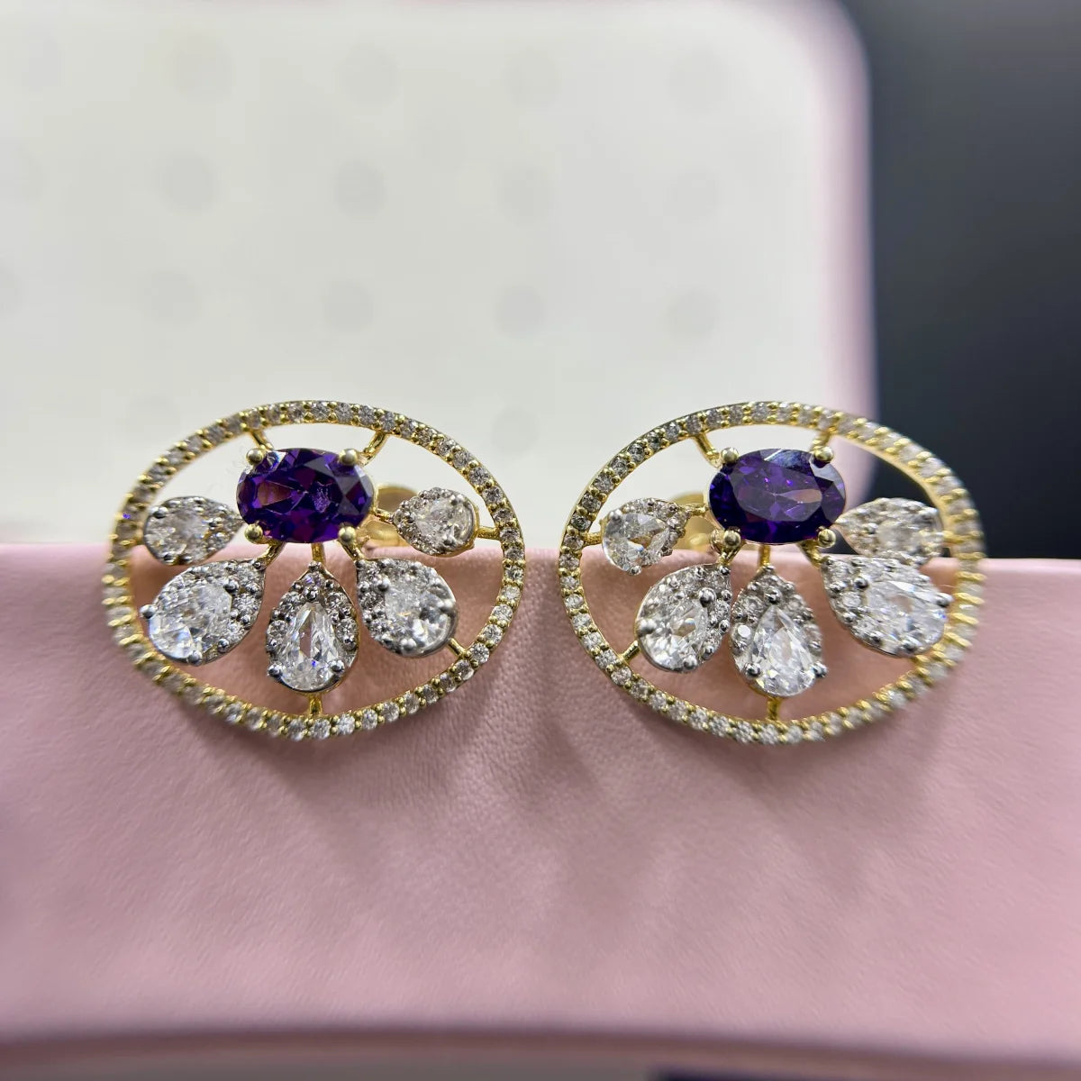 Aurevia Floral Gleam Earrings