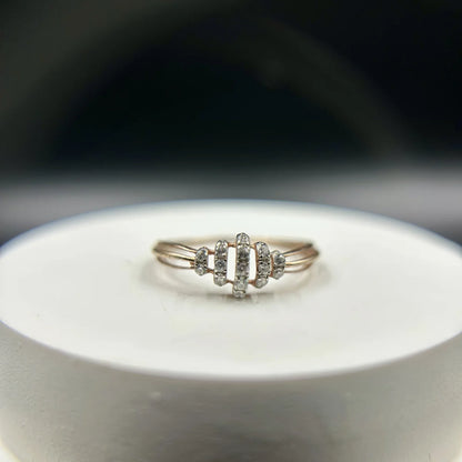 Crystal Wave Ring
