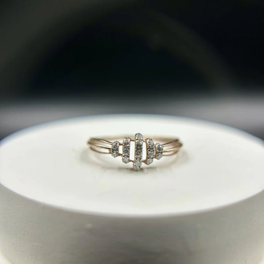 Crystal Wave Ring