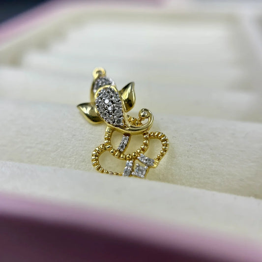 Divine Ganesha Pendant (Chain Included)