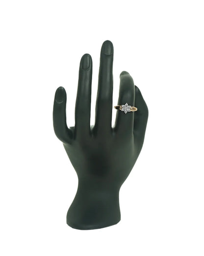 Blossom Solitaire Ring