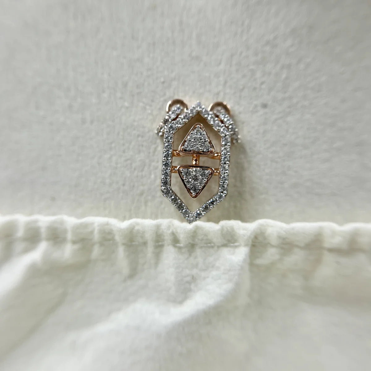 Minimal Square Frame Pendant
