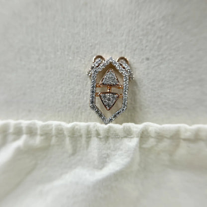 Minimal Square Frame Pendant