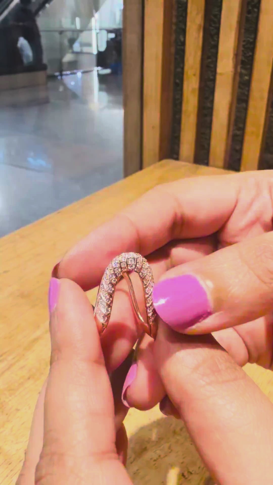 Infinity Weave Pave Ring - Product Video