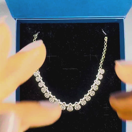 Botanica Leaf Drop Necklace - Product Video