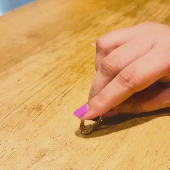 Aurelia Wide-Band Dot Ring - Product Video