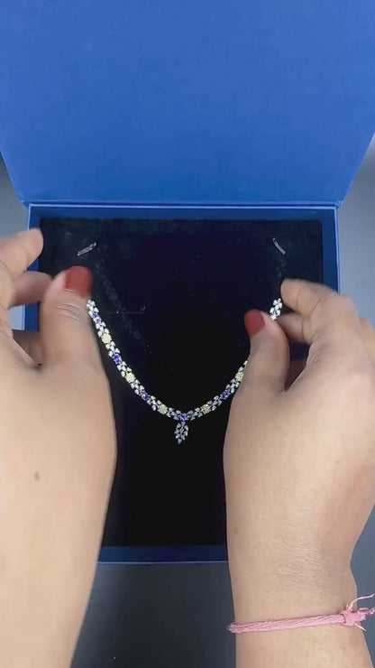 Amethyst Sunburst Necklace (Chain included) - Product Video