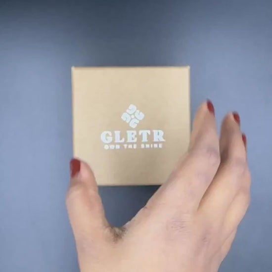 Ruby Floral Stud Earrings - Product Video