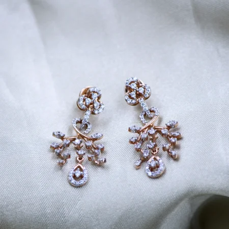 Floral Symphony Drop Earrings